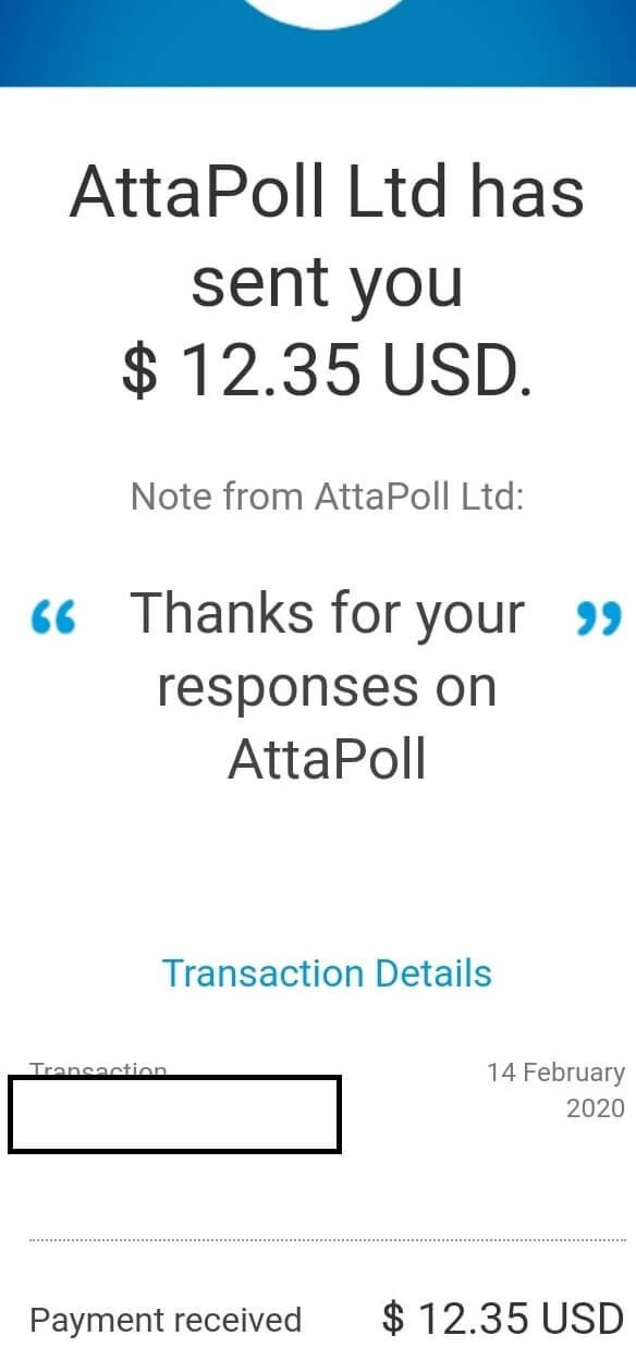attapoll payment proof